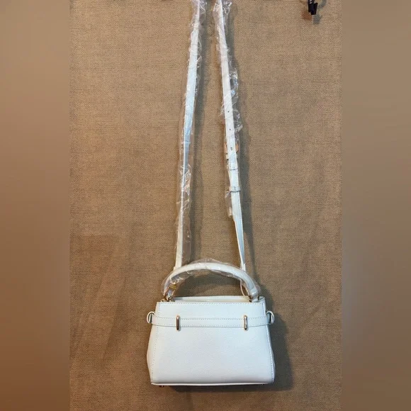 Anne Klein Elegant Belted Handbag - Mint - Picture 3 of 11